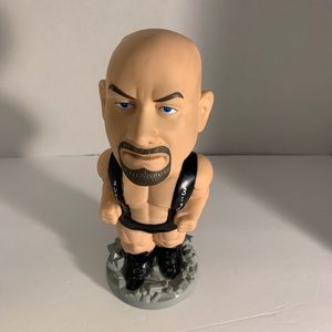 Vintage 90's WWE  1998 Stone Cold  Austin  3:16 Battery Operated Piggy Bank.